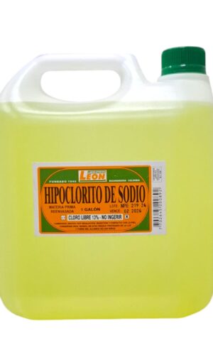 Hipoclorito de Sodio 13% Cloro Libre