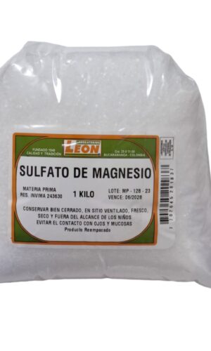 Sulfato de Magnesio